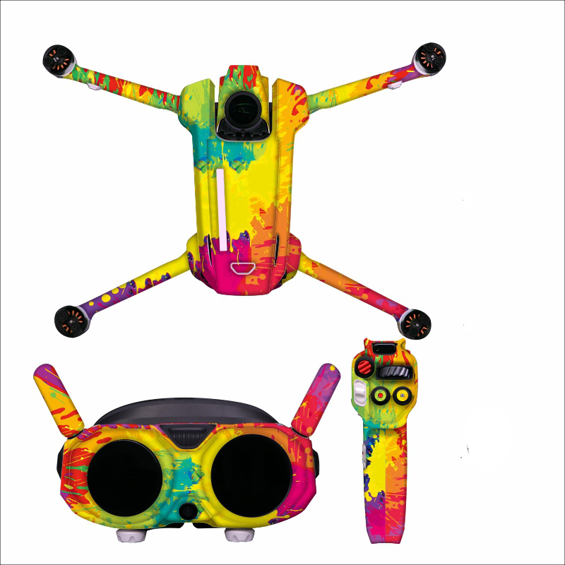 Drone Kit Waterproof - مجموعة ملصقات مزخرفة مضادة للجاذبية A1