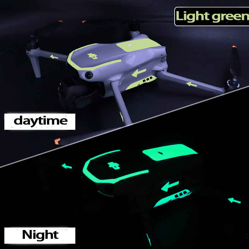 Drone Kit Waterproof - مجموعة ملصقات مضيئة مزخرفة لـ DJI