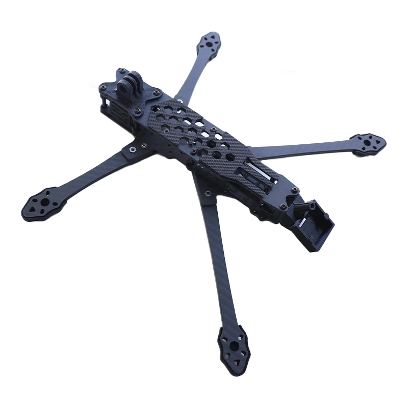 Drone Kit Long Range - HSKRC AK DC 7 بوصة ألياف