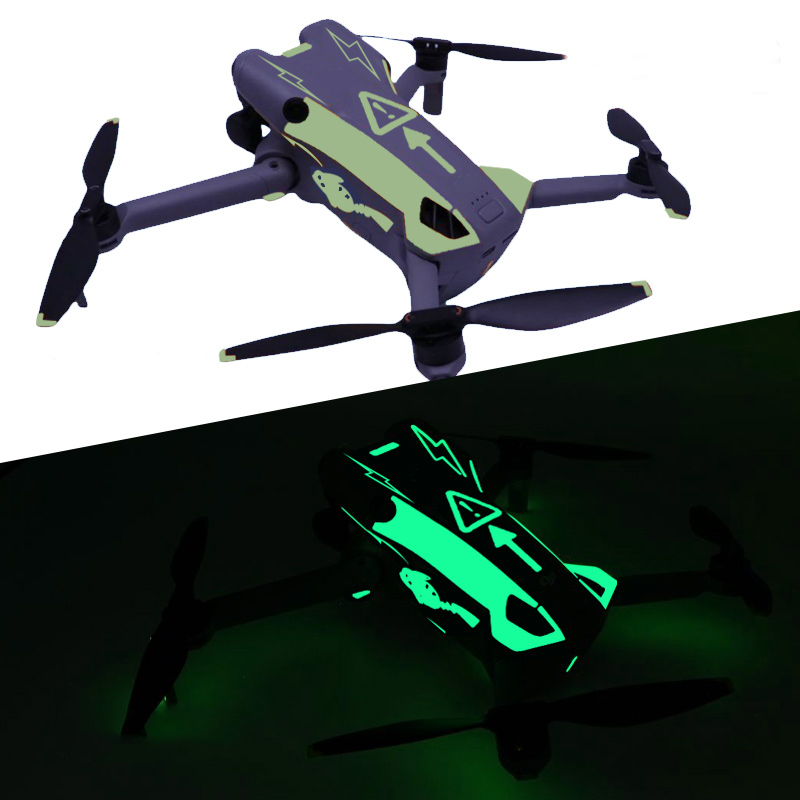 Drone Kit Waterproof - مجموعة ملصقات زخرفية متوهجة لـ DJI