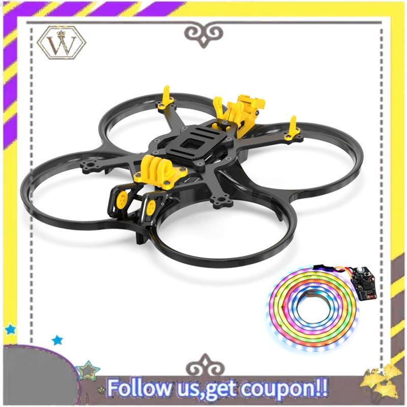 Drone Kit Racing - AU33-إطار LED مقاس 3.5 بوصة من