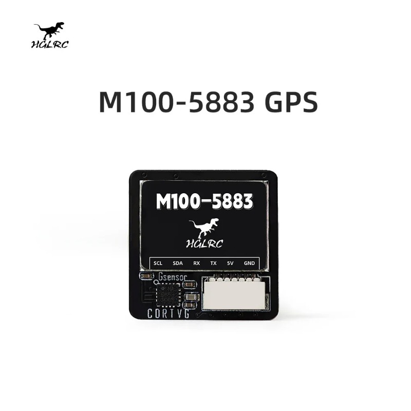 وحدة GPS طراز HGLRC M100 PRO M - مراجعة Drone Kit Long Range وسعره
