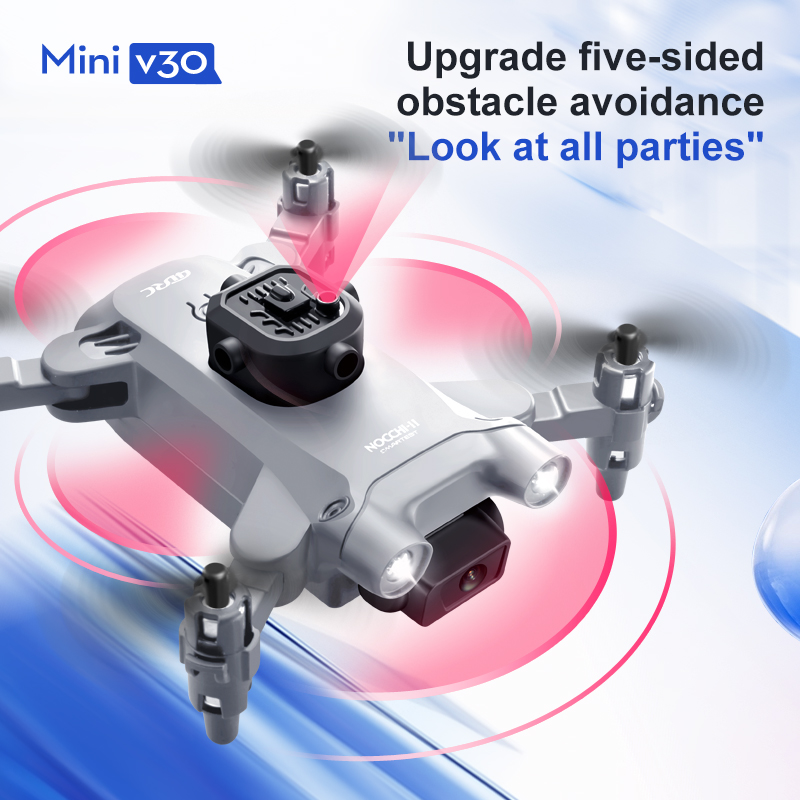 طائرة بدون طيار صغيرة V30 WiFi - مراجعة Drone Kit Tricopter وسعره