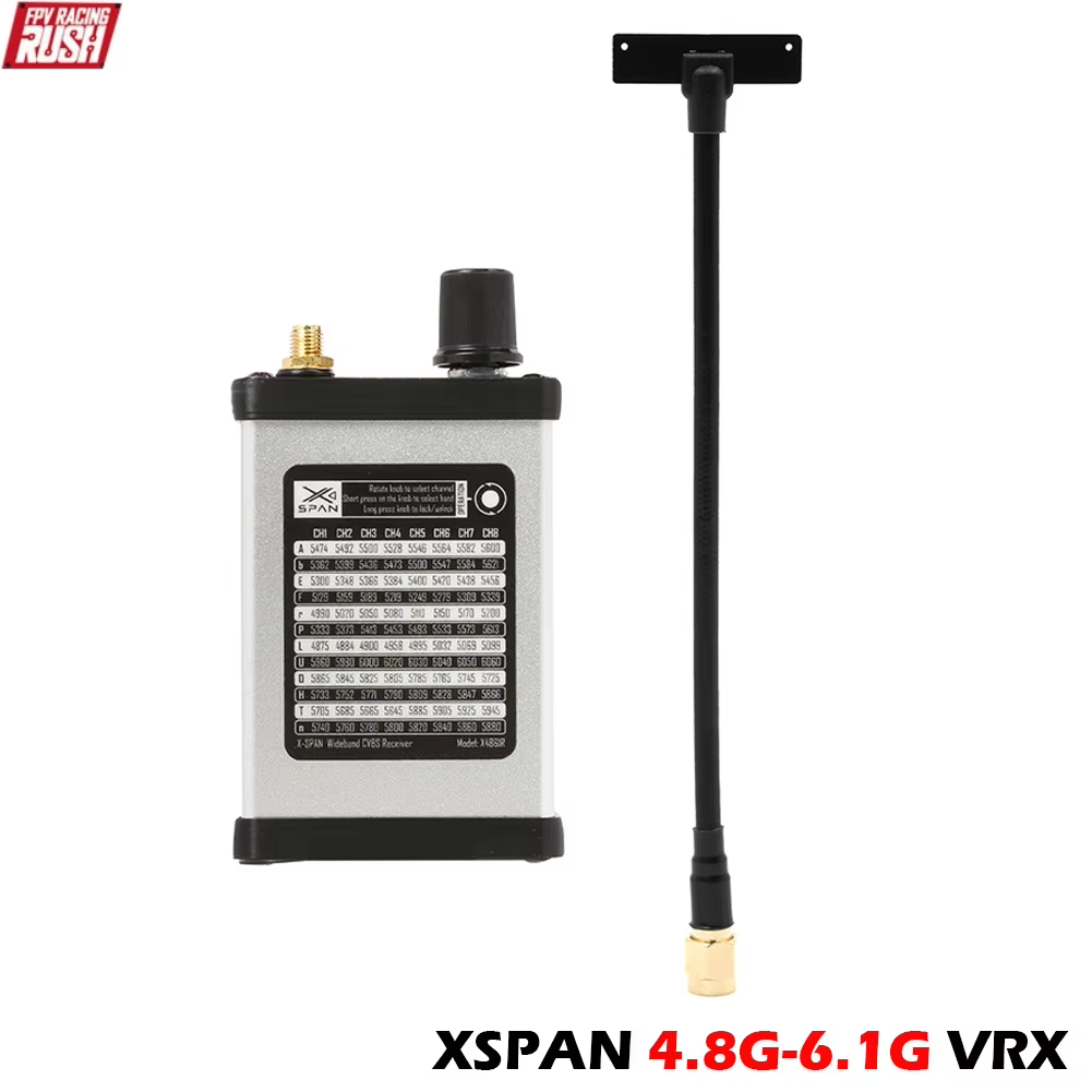 وحدة استقبال RushFpv XSPAN VRX - مراجعة Drone Kit Fpv وسعره