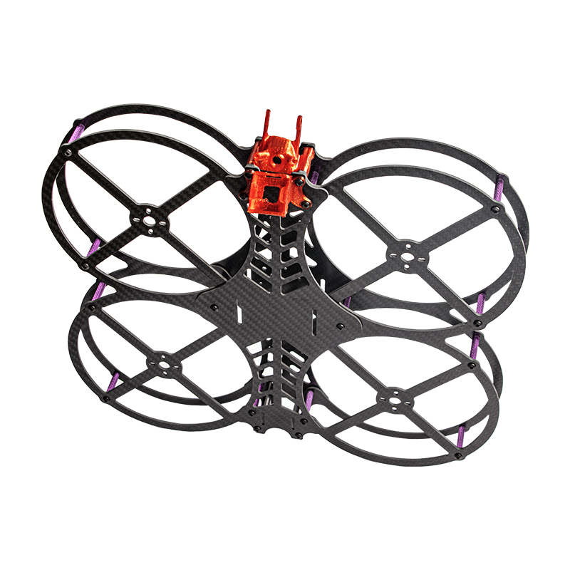 Flyroun 5 بوصة ألياف الكربون F - مراجعة Drone Kit Octocopter وسعره