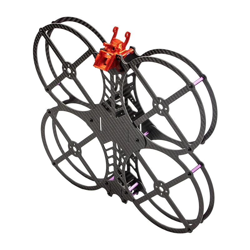 Flyroun 5 بوصة ألياف الكربون F - مراجعة Drone Kit Octocopter وسعره