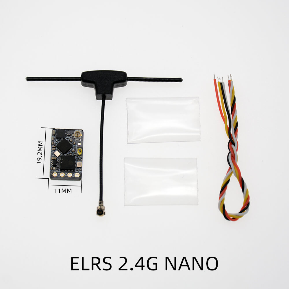 جهاز استقبال TKIC ELRS نانو 2. - مراجعة Drone Kit Long Range وسعره