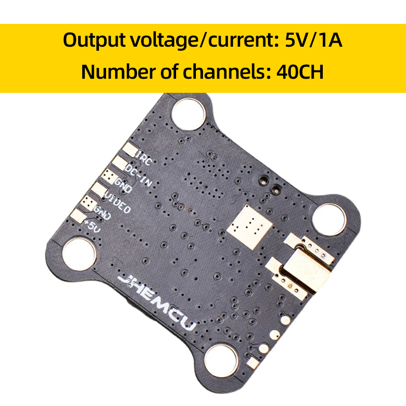 JHEMCU VTX20-600 5.8G 40CH FPV - مراجعة Drone Kit Long Range وسعره