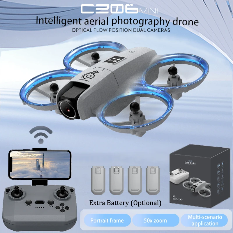 طائرة بدون طيار CZ06 Mini RC Q - مراجعة Drone Kit Tricopter وسعره