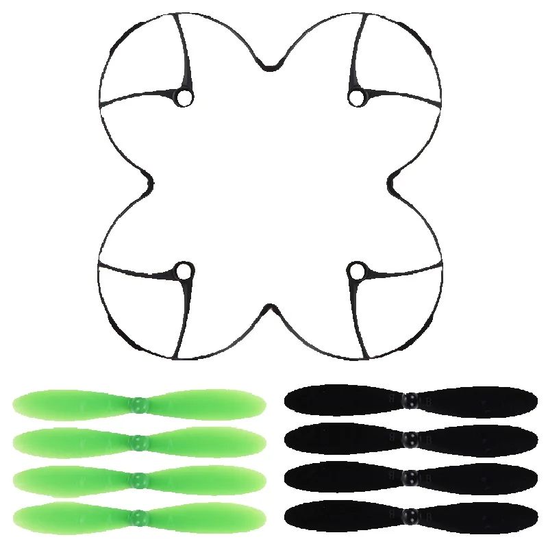 حلقة حماية المروحة Hubsan X4/X - مراجعة Drone Kit Build Yourself وسعره