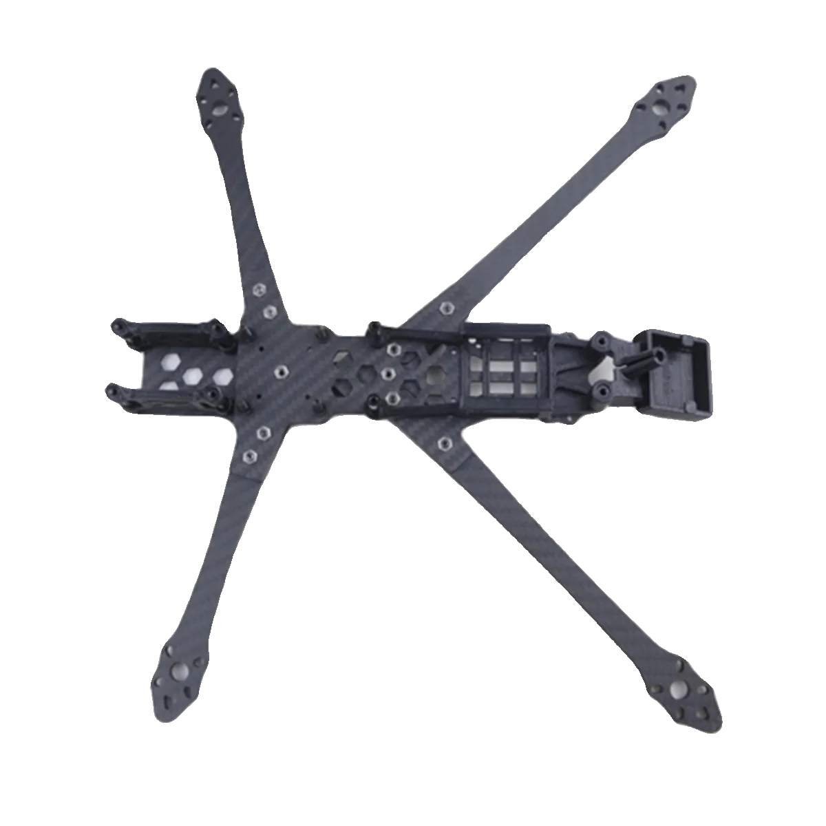 HSKRC AK DC 7 بوصة ألياف الكرب - مراجعة Drone Kit Long Range وسعره