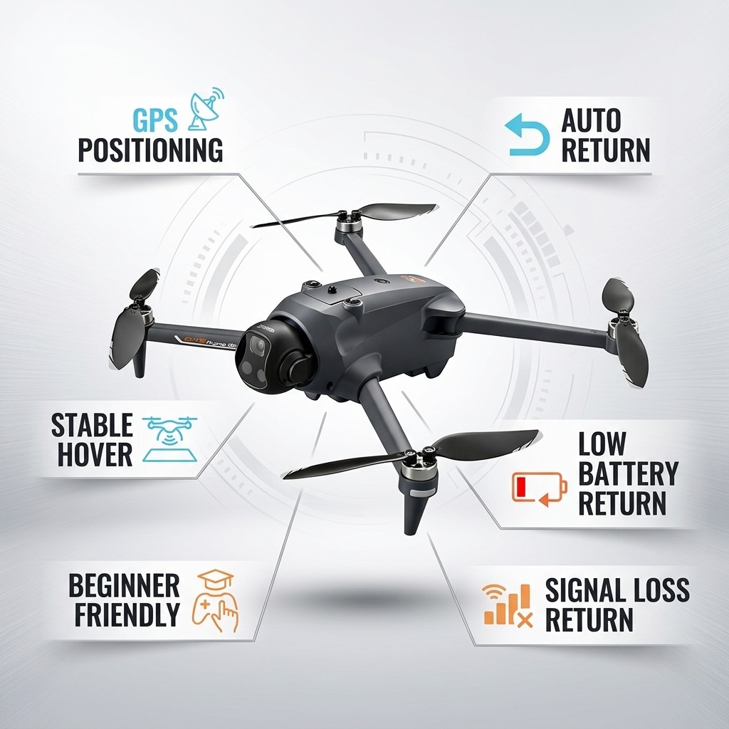 طائرة بدون طيار Potensic مع نظ - مراجعة Drone Kit Long Range وسعره