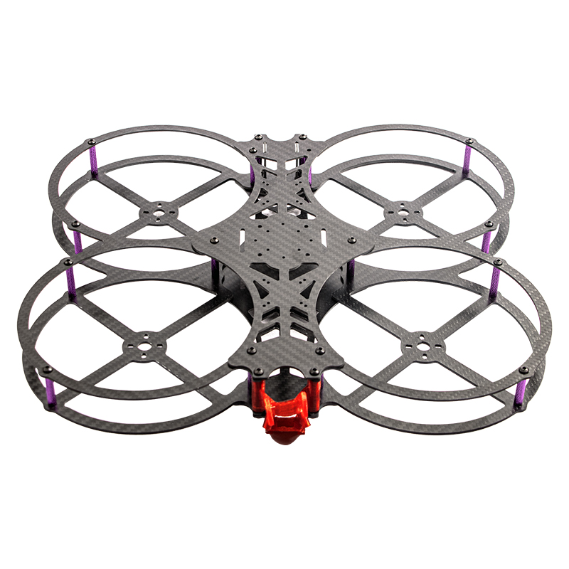 Flyroun 5 بوصة ألياف الكربون F - مراجعة Drone Kit Octocopter وسعره