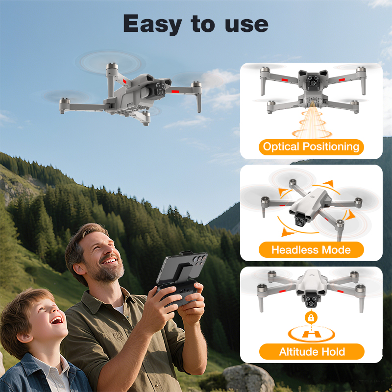 طائرة بدون طيار L017 Pro جديدة - مراجعة Drone Kit Professional وسعره