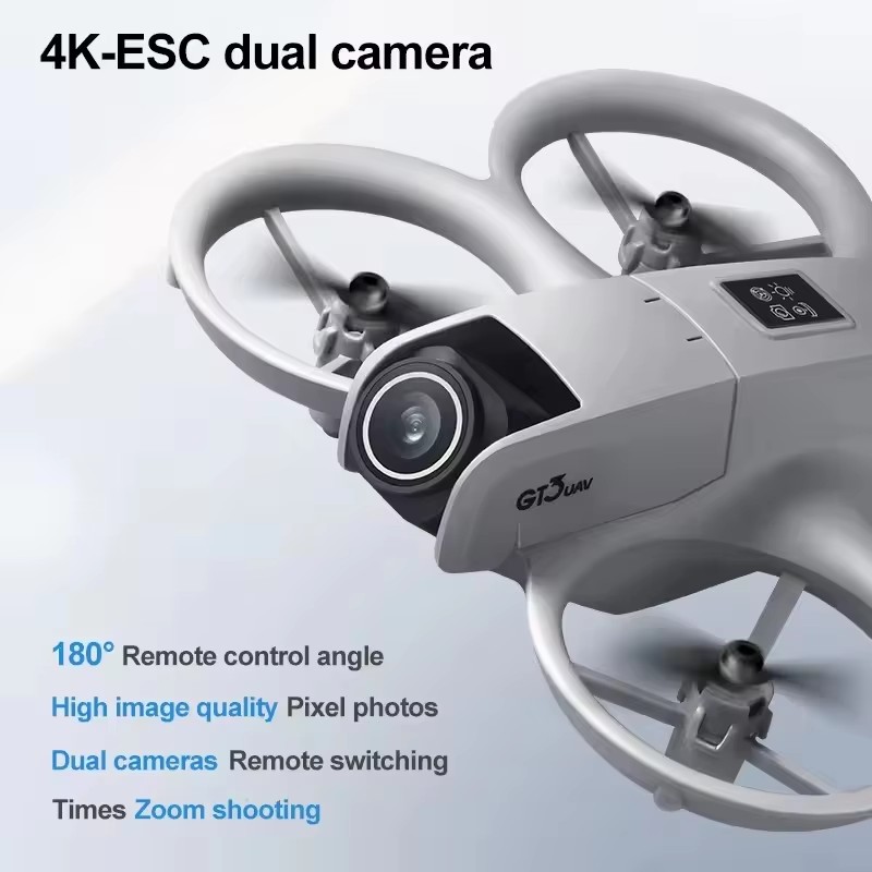 طائرة درون صغيرة جديدة GT3 لعا - مراجعة Drone Kit Tricopter وسعره