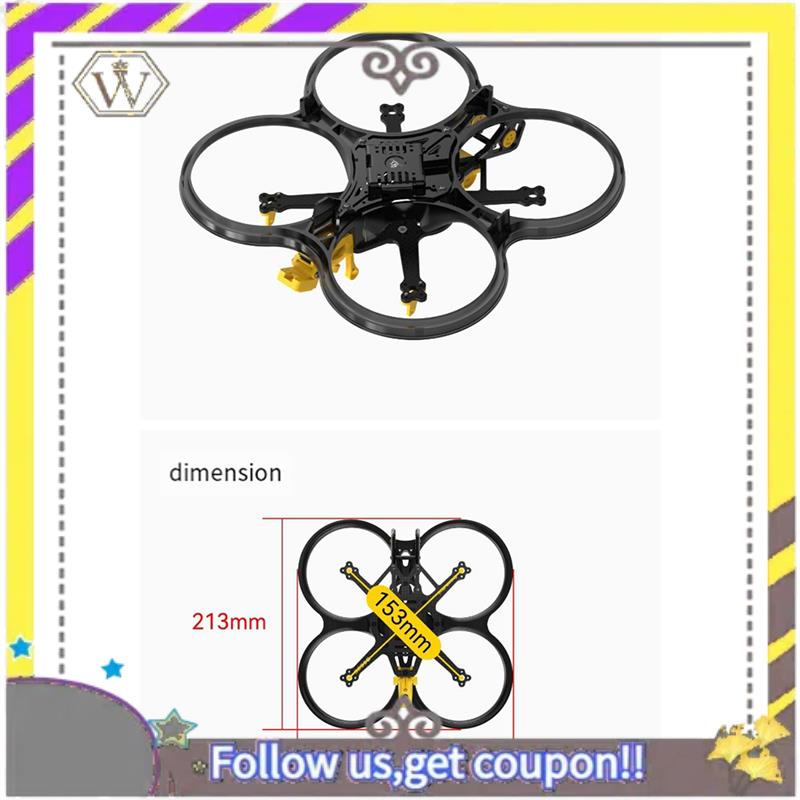 AU33-إطار LED مقاس 3.5 بوصة من - مراجعة Drone Kit Racing وسعره