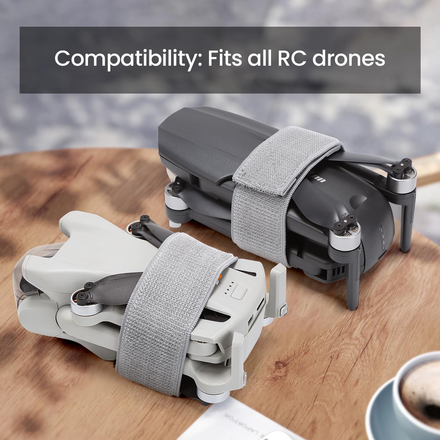 حزام تثبيت المروحة وملحقاته لط - مراجعة Drone Kit Build Yourself وسعره